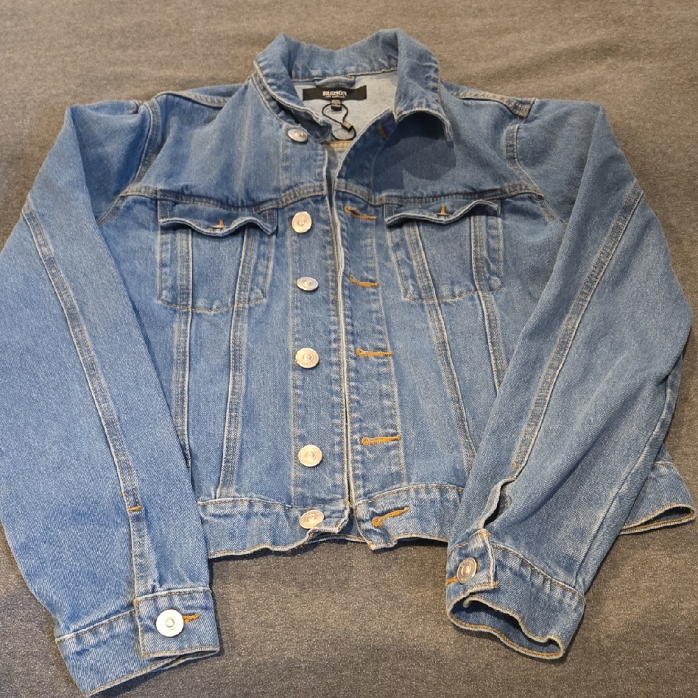 Hudson Jeans Blue Jean Jacket Classic Fit